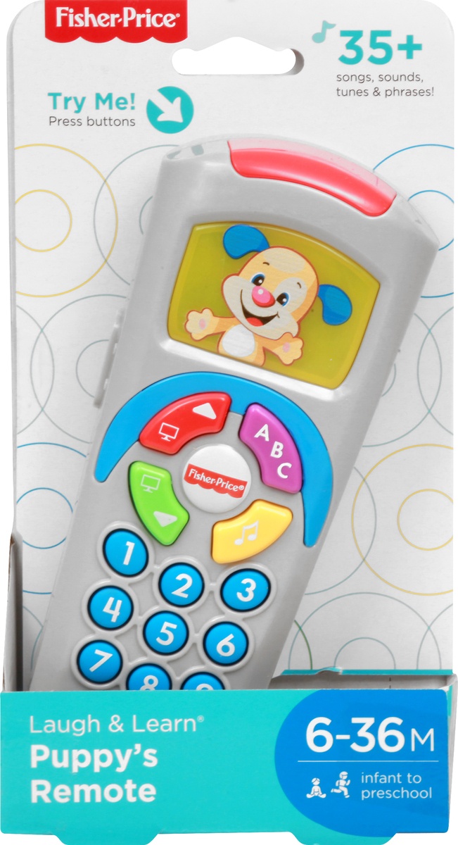 slide 7 of 8, Fisher-Price Laugh & Learn Click'n Learn Remote, 1 ct