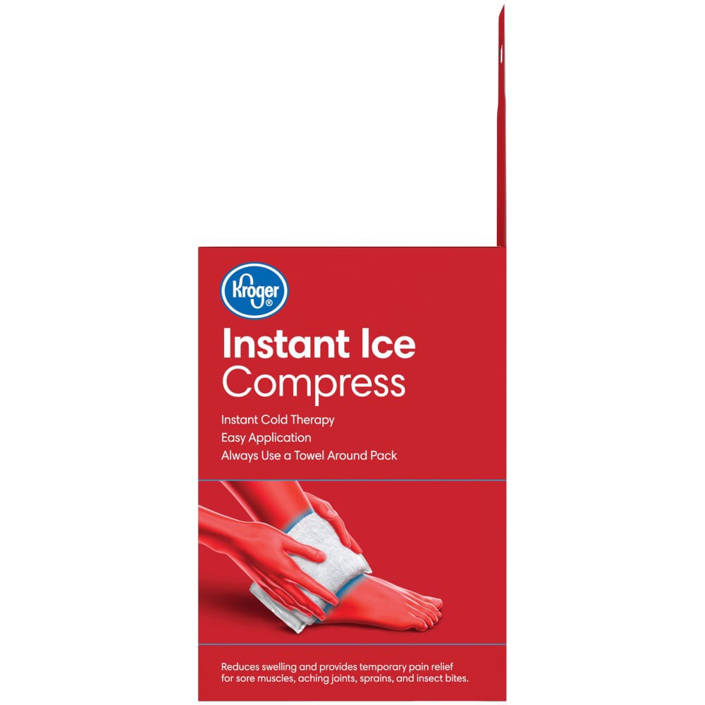 slide 3 of 3, Kroger Instant Ice Compress Twin Pack, 2 ct
