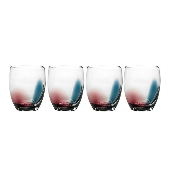 slide 2 of 2, Mikasa Kya Double Old-Fashioned Glasses, 4 ct