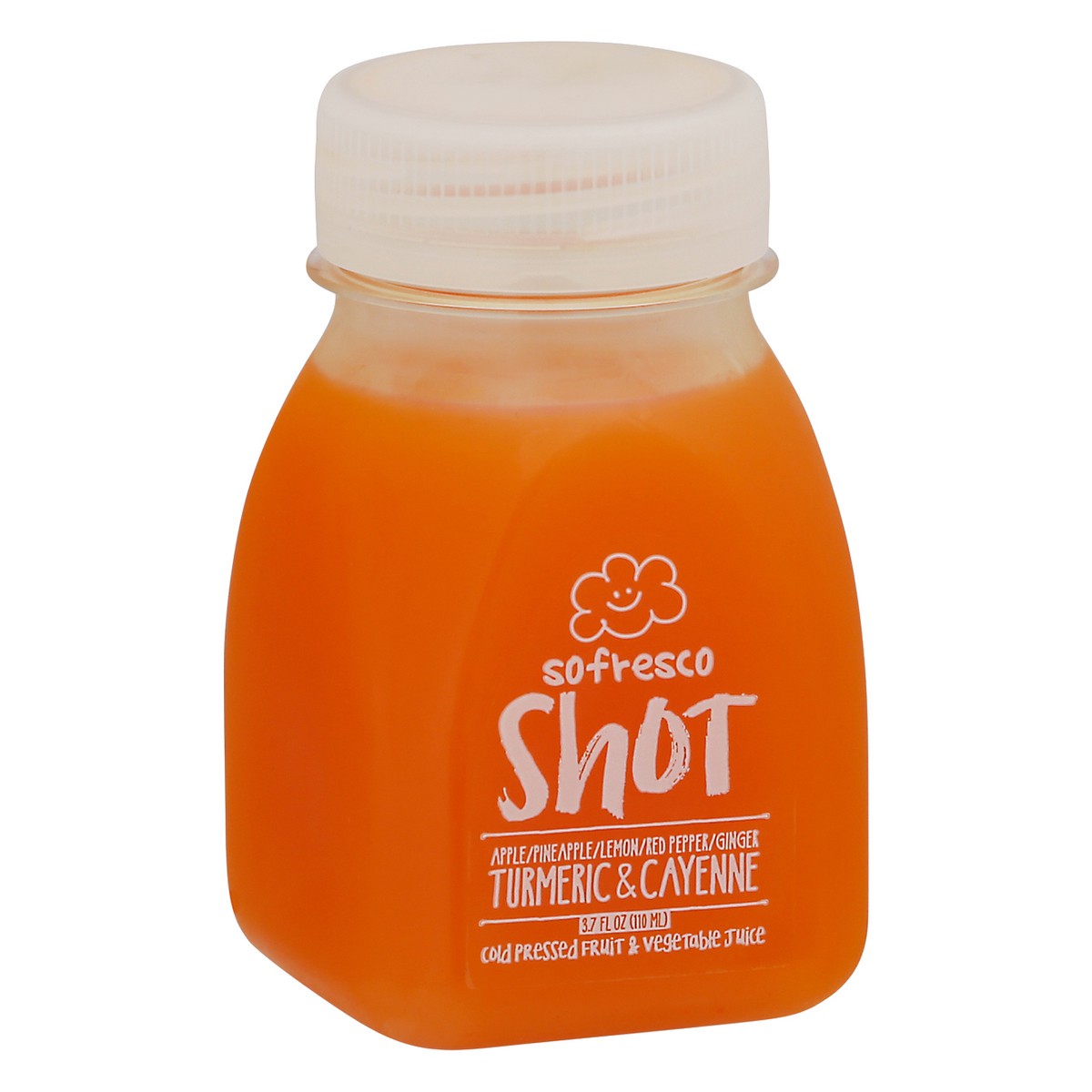 slide 2 of 9, Sofresco Boost Turmeric Cayenne & Black Pepper Juice with Live Cultures - 3.7 fl oz, 3.7 fl oz