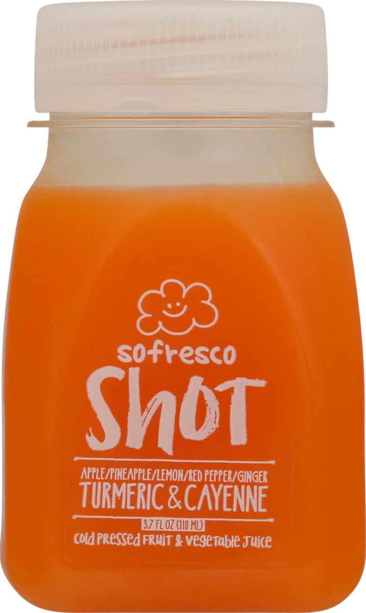 slide 3 of 9, Sofresco Boost Turmeric Cayenne & Black Pepper Juice with Live Cultures - 3.7 fl oz, 3.7 fl oz