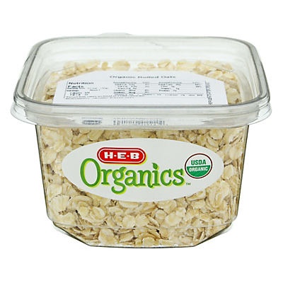 slide 1 of 1, H-E-B Rolled Oats Organic, 1 ct