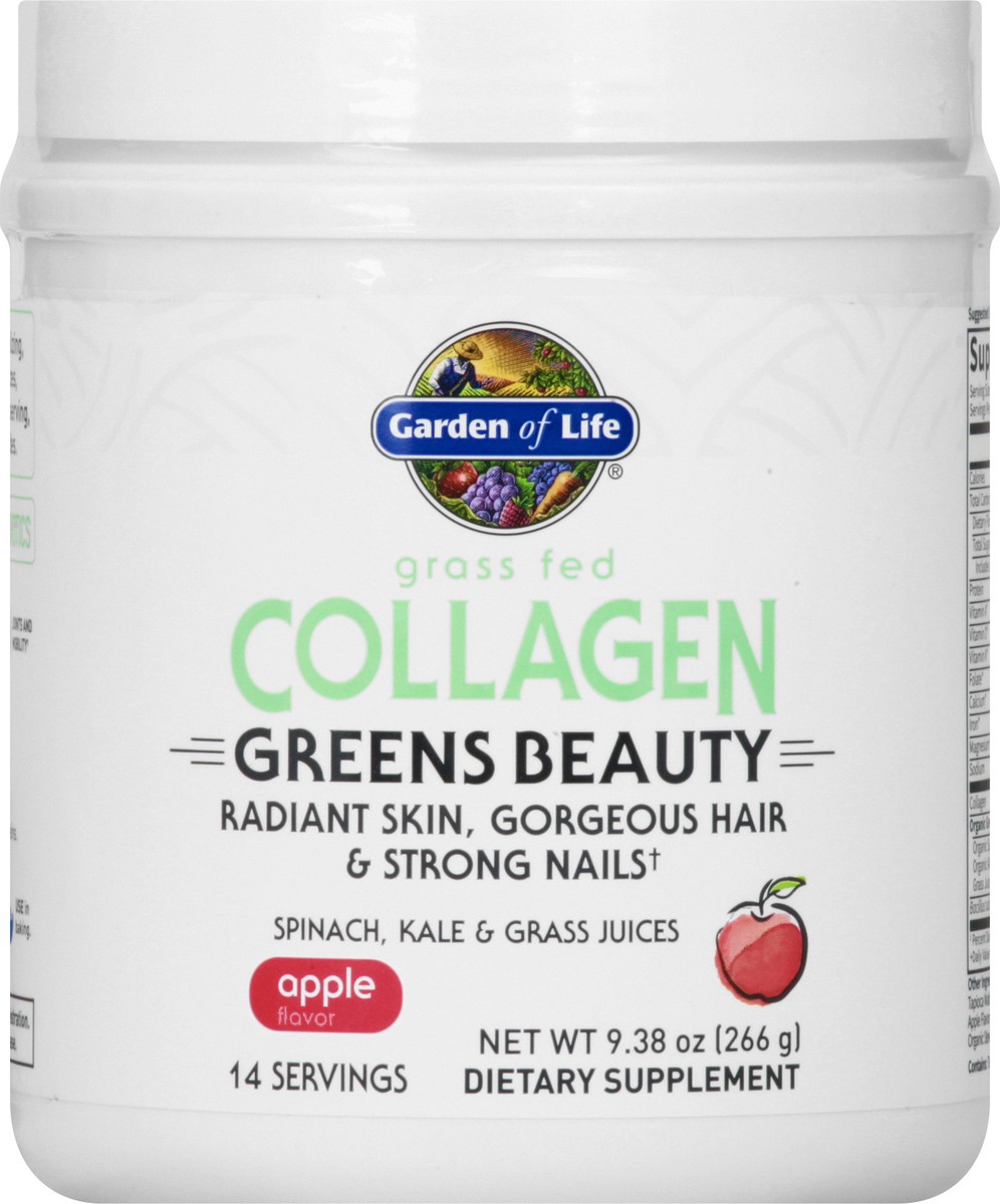 slide 6 of 9, Garden of Life Collagen Greens Beauty Apple, 9.38 oz