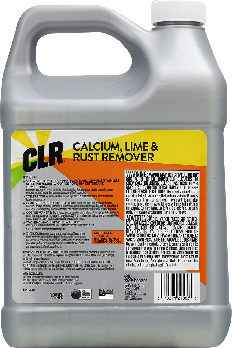 slide 5 of 9, CLR Multi-Use Calcium, Lime & Rust Remover 1 gal, 1 gal