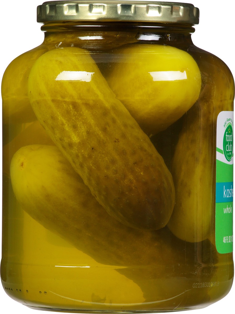 slide 2 of 9, Food Club Fresh Pack Whole Kosher Dill Pickles 46 fl oz, 46 fl oz