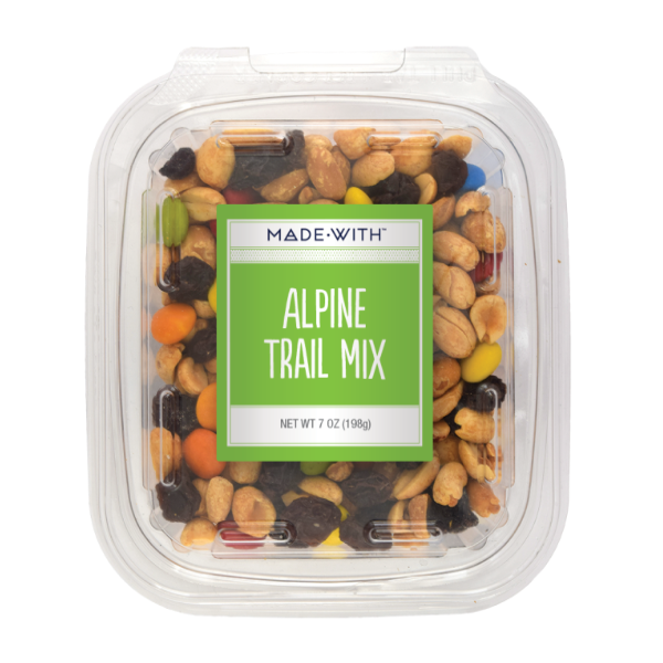 slide 1 of 1, Made With Alpine Trail Mix Tub, 7 oz