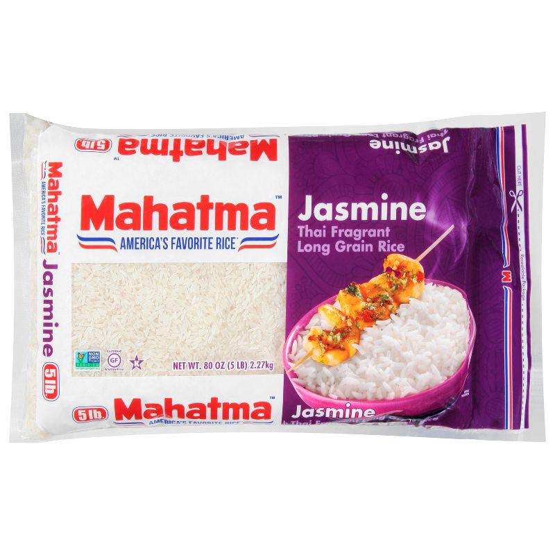 slide 1 of 9, Mahatma Rice, 80 oz