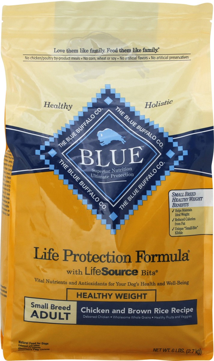 slide 1 of 9, Blue Buffalo Food for Dogs 6 lb, 6 lb