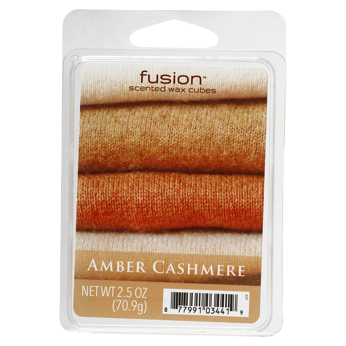 slide 1 of 1, Fusion Amber Cashmere Scented Wax Cubes, 2.5 oz