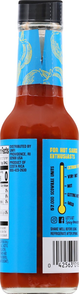 slide 11 of 13, Woodstock Scorpion Pepper Hot Sauce 5 oz, 5 oz