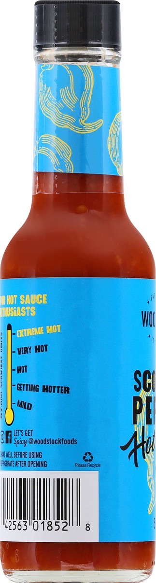 slide 3 of 13, Woodstock Scorpion Pepper Hot Sauce 5 oz, 5 oz