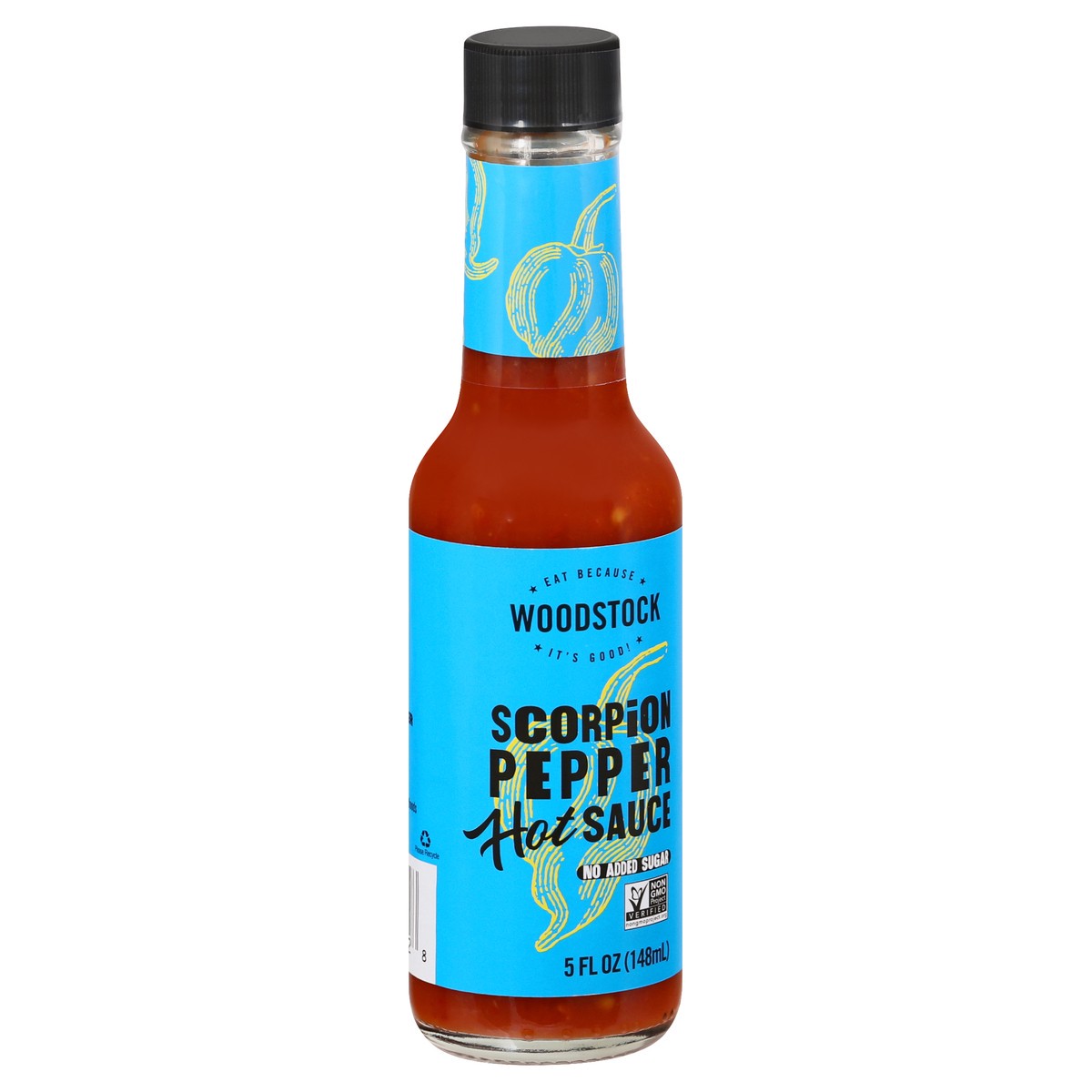 slide 10 of 13, Woodstock Scorpion Pepper Hot Sauce 5 oz, 5 oz