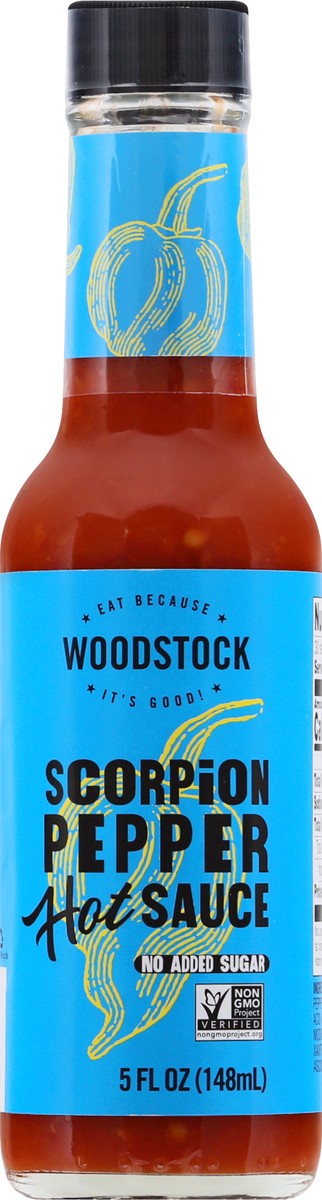 slide 13 of 13, Woodstock Scorpion Pepper Hot Sauce 5 oz, 5 oz