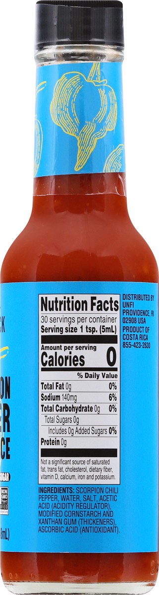 slide 6 of 13, Woodstock Scorpion Pepper Hot Sauce 5 oz, 5 oz
