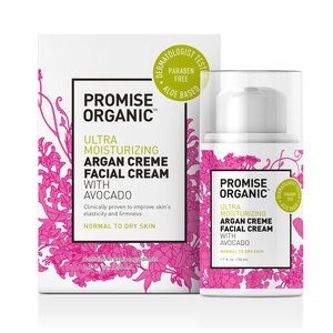 slide 1 of 1, Promise Promise Organic Ultra Moisturizing Argan Creme Face Cream With Avocado, 1.7 oz