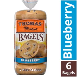 Thomas' Blueberry Pre-Sliced Bagels