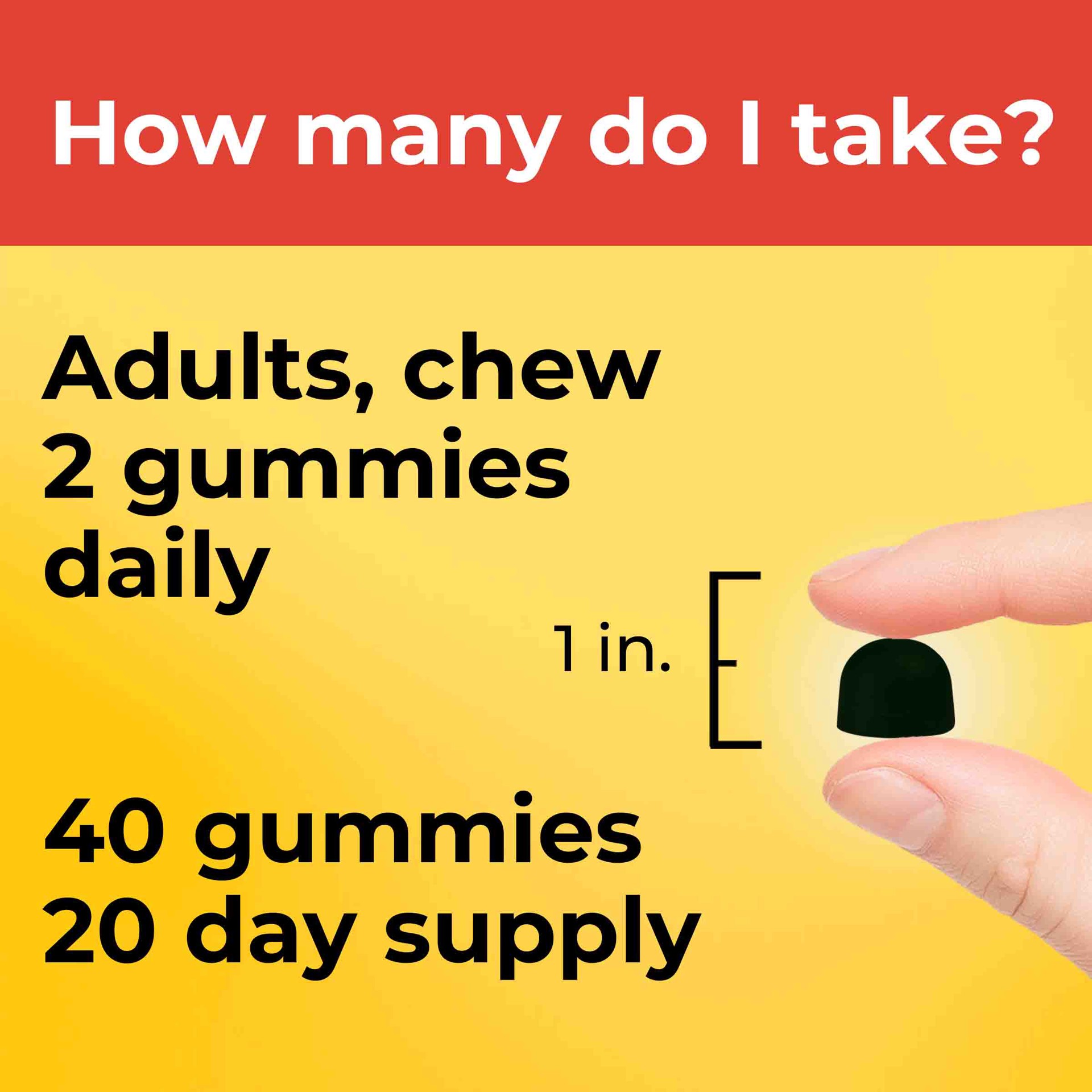 slide 2 of 8, Nature Made Choline Supplements, Supports Liver Health, Nervous System Function and Brain Health, 40 Vegan Gummies, 20 Day Supply, 40 ct