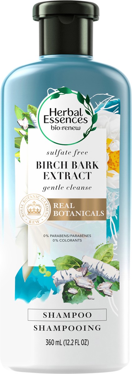 slide 3 of 3, Herbal Essences Bio:Renew Birch Bark Extract Sulfate-Free Shampoo, 12.2 fl oz, 12.2 oz