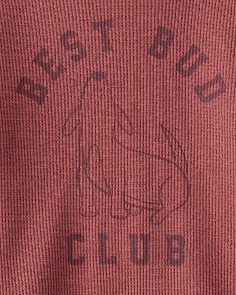 slide 3 of 3, Carter's Carters Baby Boy Best Bud Long-Sleeve Tee & Pant Set Red/Blue 12M, 1 ct