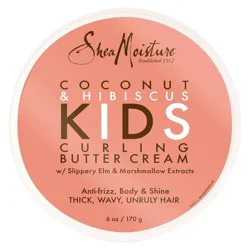 SheaMoisture Kids Hair Butter Cream Coconut & Hibiscus, 6 oz