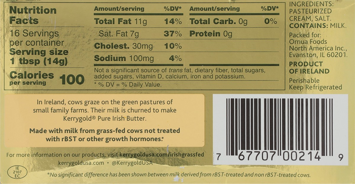 slide 8 of 14, Kerrygold Butter Sticks Salted, 8 oz