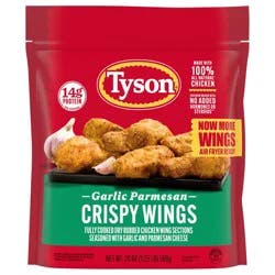 Tyson Garlic Parmesan Crispy Wings