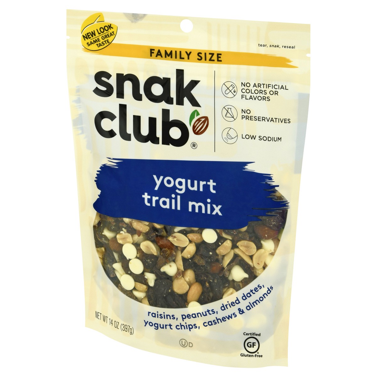 slide 3 of 9, Snak Club Family Size Yogurt Trail Mix 14 oz, 14 oz