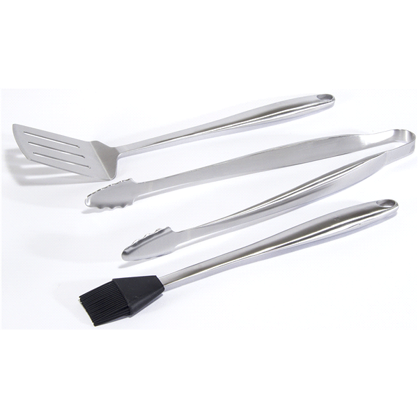 slide 1 of 1, Grand Gourmet Tool Set Stainless Steel Set, 3 ct