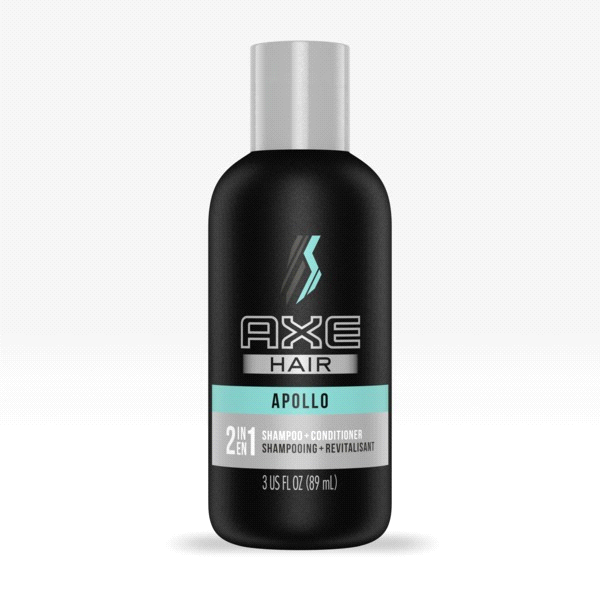 slide 1 of 1, AXE 2 in 1 Shampoo and Conditioner For Healthy Hair Apollo Shampoos and Conditions in Just One Step, 3 oz