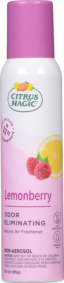 slide 2 of 13, Citrus Magic Odor Eliminating Lemonberry Air Freshener 3.0 oz, 3 oz