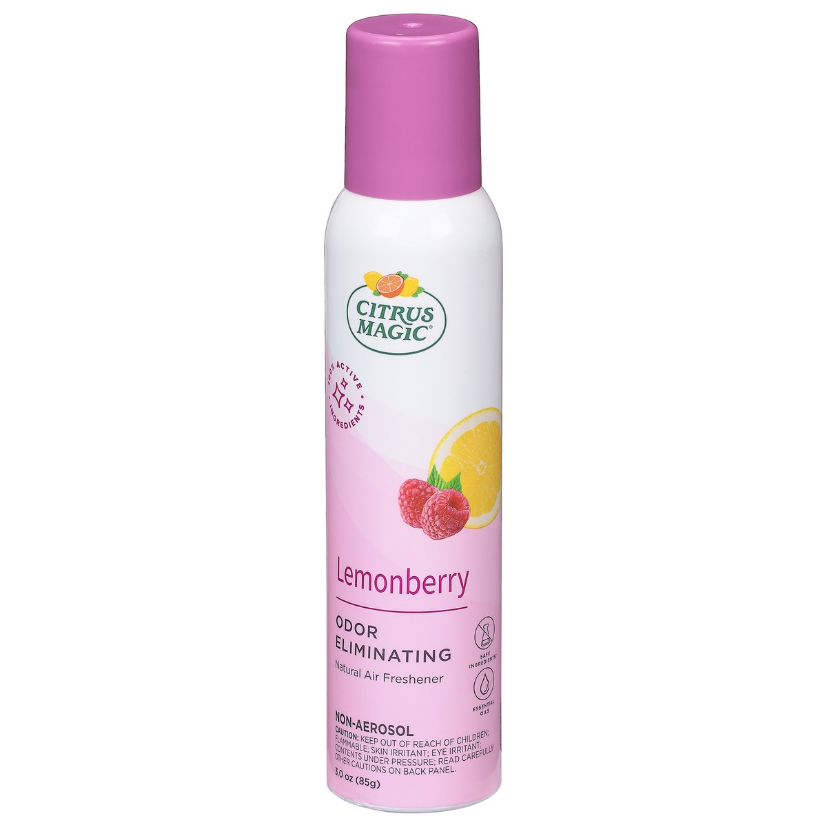 slide 3 of 13, Citrus Magic Odor Eliminating Lemonberry Air Freshener 3.0 oz, 3 oz