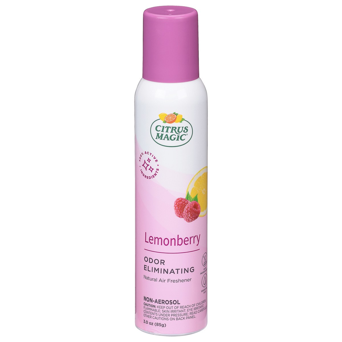 slide 12 of 13, Citrus Magic Odor Eliminating Lemonberry Air Freshener 3.0 oz, 3 oz