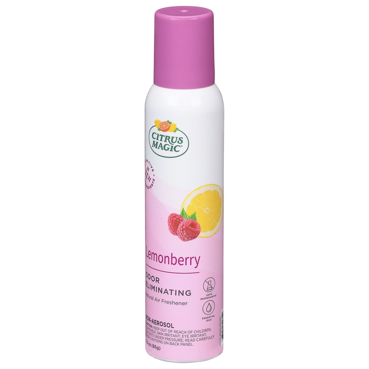 slide 6 of 13, Citrus Magic Odor Eliminating Lemonberry Air Freshener 3.0 oz, 3 oz