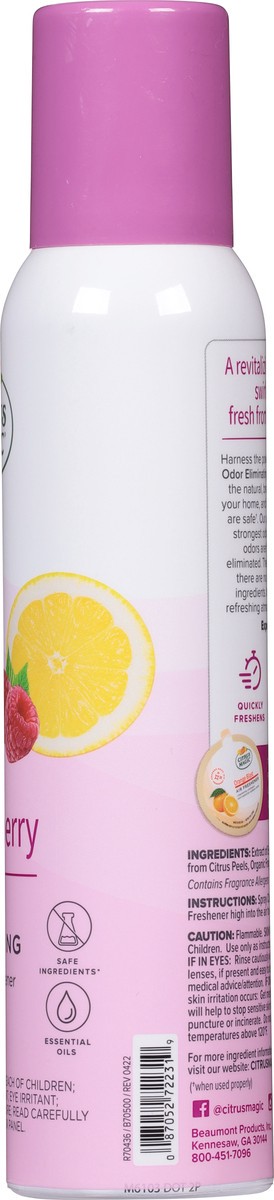 slide 10 of 13, Citrus Magic Odor Eliminating Lemonberry Air Freshener 3.0 oz, 3 oz