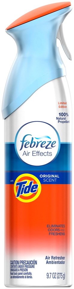 slide 1 of 1, Febreze Air Effects Original Scent With Tide Air Refresher, 9.7 oz