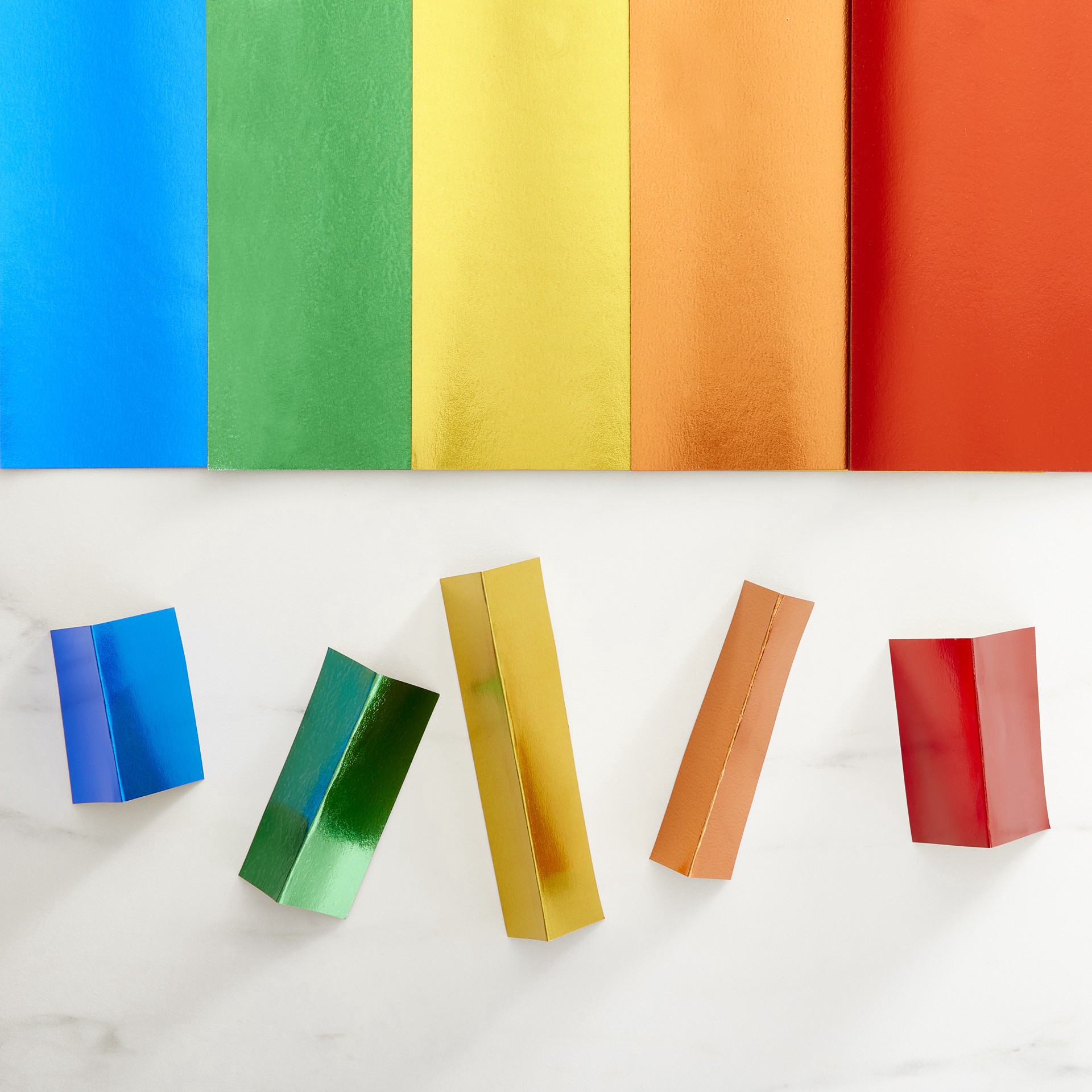 slide 2 of 9, Primary Foil 8.5" X 11" Cardstock Paper By Recollections, 25 Sheets, 8.5 in x 11 in