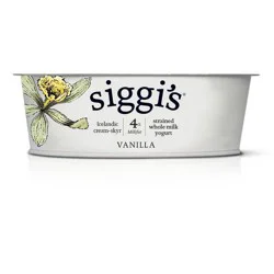 Siggi's 4% Vanilla Yogurt