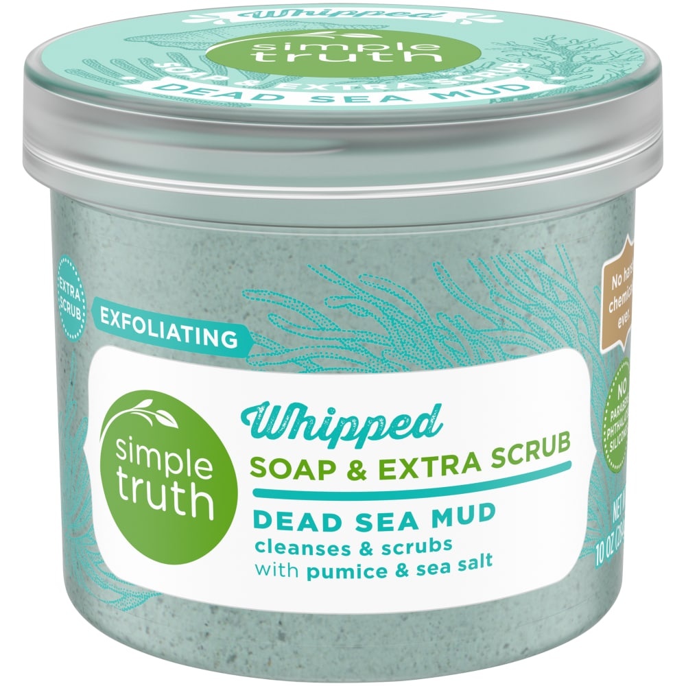 slide 1 of 1, Simple Truth St Soap Scrub Dead Sea, 10 oz