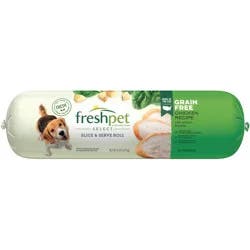 Freshpet Healthy & Natural Dog Food Fresh Grain Free Chicken Roll - 5 Lb