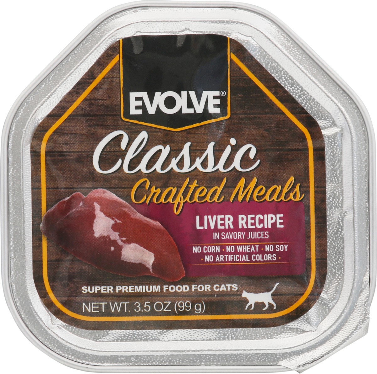 slide 9 of 12, Evolve Cat Cups Liver, 3.5 oz