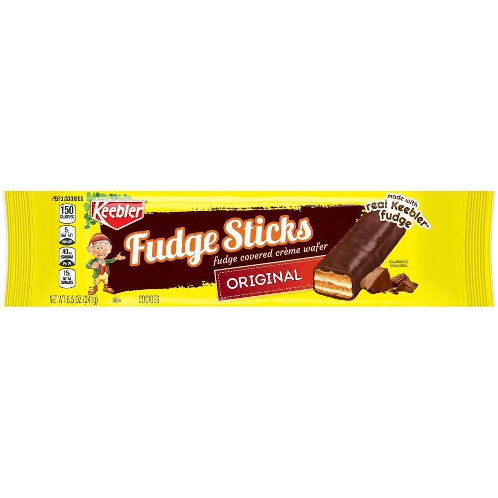 slide 1 of 7, Keebler Fudge Sticks, 8.5 oz