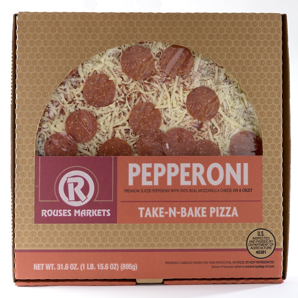 slide 1 of 1, Rouses Pepperoni Pizza, 33.3 oz