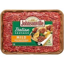 Johnsonville Mild Italian Ground Pork Bulk Sausage