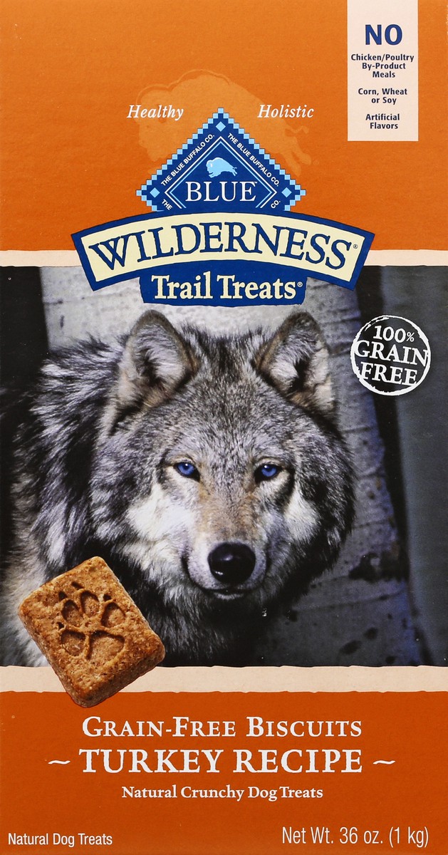 slide 7 of 9, Blue Buffalo Blue Wilderness Trail Treats Dog Turkey, 36 oz