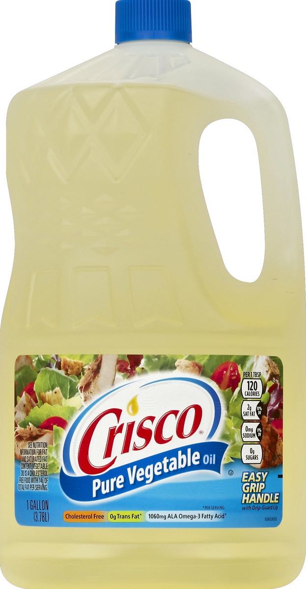 slide 1 of 5, Crisco Vegetable Oil 1 gl, 1 gal