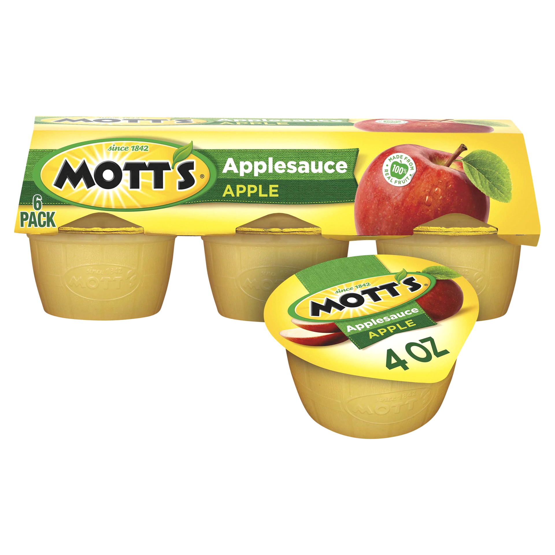 slide 19 of 25, Mott's Original Applesauce, 6 ct; 4 oz