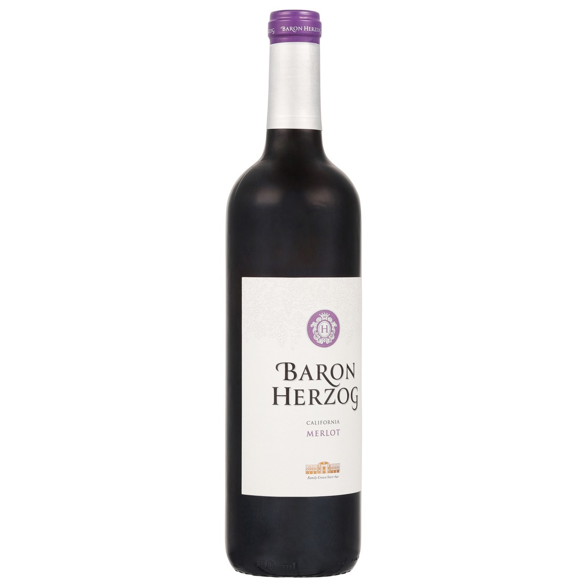 slide 2 of 9, Baron Herzog Merlot - Kosher For Passover, 750 ml