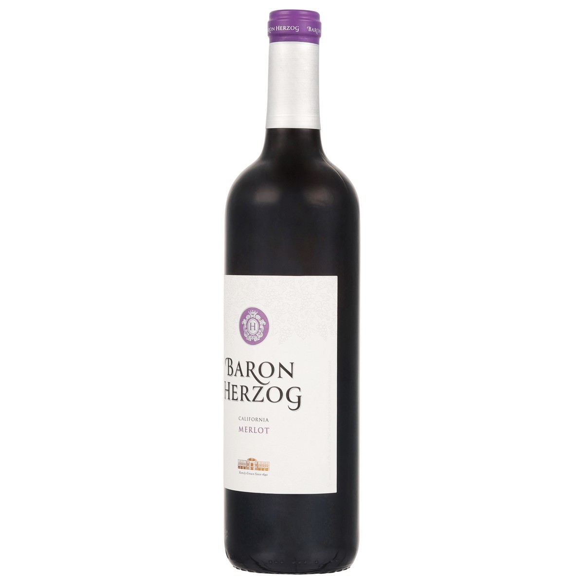 slide 3 of 9, Baron Herzog Merlot - Kosher For Passover, 750 ml