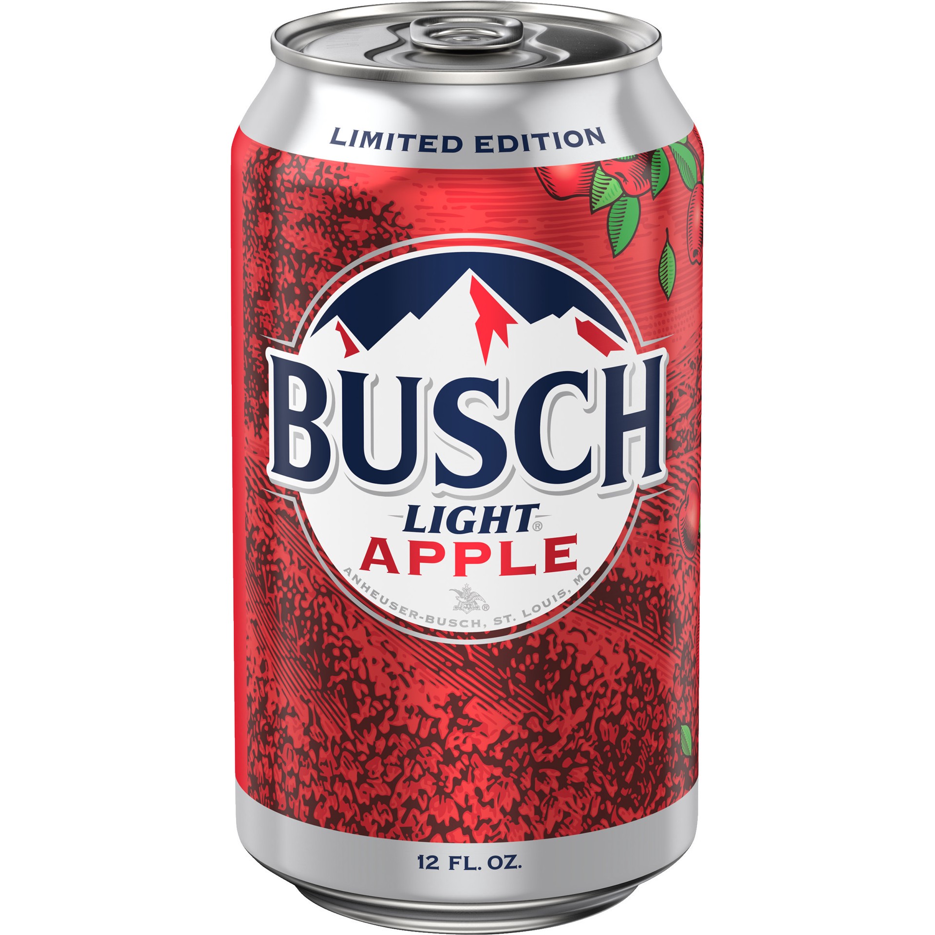 slide 2 of 3, Busch Light Apple American Lager Beer 24 Pack, 12 fl oz Cans, 24 ct; 12 fl oz