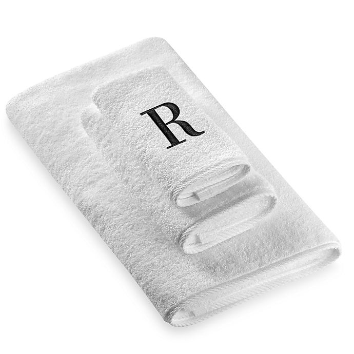 slide 1 of 1, Avanti Monogram Letter R'' Hand Towel'', 1 ct